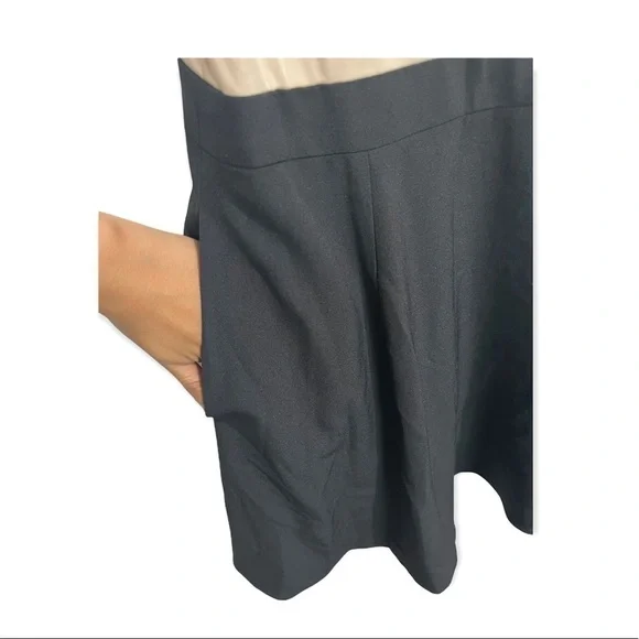 Aidan mattox tan & black mini dress, 9 - Picture 3 of 9